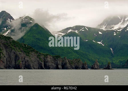 Paesaggio classico dell'Alaska Foto Stock