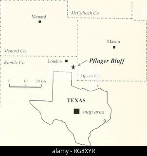 . Bollettini di American paleontologia. Bollettino 200 369 fusiiliiu'lla e Fusiilinella. Egli ha sottolineato la stretta somiglianza del Missouri esemplari a forme di transizione da lui conosciuti dal Texas centrale, West Texas, Nuovo Messico. Il Wyoming, e la Russia e. Sulla base di queste forme, egli conelated Missouri strata con unità di roccia in queste aree. Il Profusidinelhi-Fii- siilinella transizione in Nord America si è verificato in un intervallo limitato che attraversano il confine tra l'informale medio e superiore per le suddivisioni delle serie Atokan (Groves. 1986; Douglass. 1987). Da allora, transitorie per Foto Stock