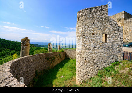 La Slovacchia, Zipser Terra, Castello di Spis, Foto Stock