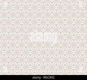 Abstact seamless pattern. La linea tratteggiata texture di turbolenza. Dot ornamento etnico in stile orientale Illustrazione Vettoriale