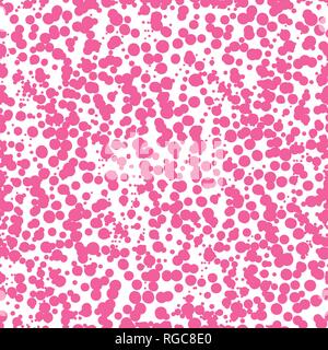 Abstract punteggiato Configurazione senza giunture. Testurizzato dot caotico Sfondo piastrelle. Texture moderna Illustrazione Vettoriale