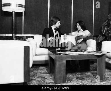 L'italia, milano, hotel, 1970 Foto Stock