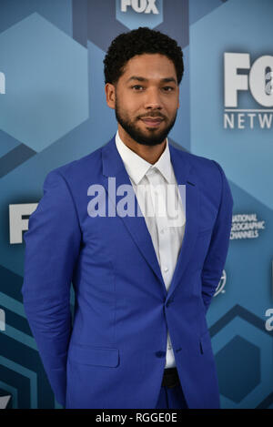 Jussie Smollett- Fox iniziali di presentazione, arrivi, New York, Stati Uniti d'America - 16 Maggio 2016 Foto Stock