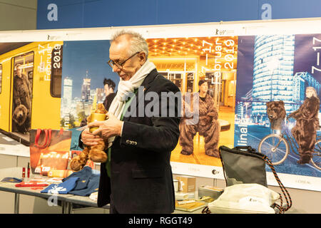 Berlino, Germania. 29 gen, 2019. Premere il tasto Conferenza prima Berlinale 2019. Credito: Beata Siewicz/Pacific Press/Alamy Live News Foto Stock