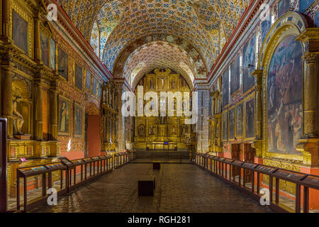 La Iglesia chiesa di Santa Clara in Candelaria aera Bogotà capitale della Colombia Sud America Foto Stock