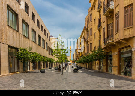 Beirut Souks città capitale del Libano in medio oriente Foto Stock