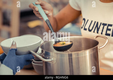 In prossimità di una siviera in uso Foto Stock