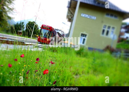 Innsbruck, Strassenbahn, Stubaitalbahn Foto Stock