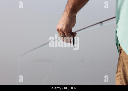 Pesca a mosca Foto Stock