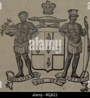 . Bollettino del Dipartimento di Botanica, Giamaica.. La botanica, economico; Giamaica; periodici.; piante; Giamaica; periodici.; Agricoltura; Giamaica; periodici.. No. 22. Luglio, 1891. Bollettino di THK Dipartimento di Botanica, J A M A I C A. contenuti: Relazione sulla fibra di macchinari. Foglia di caffè malattia. Il dott. Burck il metodo di trattamento del caffè-foglia di malattia in Java. Perns : Elenco sinottica: IV. P R I C E-due-pence.. Giamaica: stampa di governo STABILIMENTO, 79 Duke Street, Kingston. 1891.. Si prega di notare che queste immagini vengono estratte dalla pagina sottoposta a scansione di immagini che possono essere state migliorate digitalmente per leggere Foto Stock