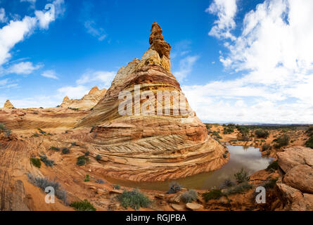 America, Arizona, Kanab, Coyote Buttes Foto Stock