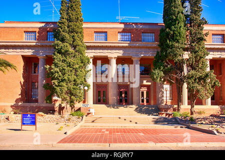 UA College di Ingegneria Costruzione su l'Università di Arizona Campus in Tucson AZ Foto Stock