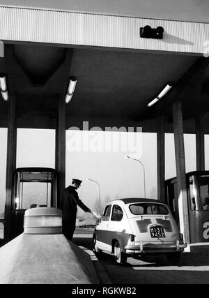 Autostrada, 1958 Foto Stock