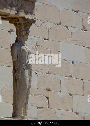 Il Partenone di Atene (Grecia), il più iconico Edificio del classico di età greca Foto Stock