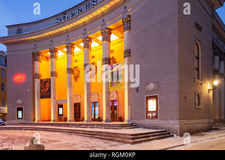 Cinema Soprus a Tallinn in Estonia. Foto Stock