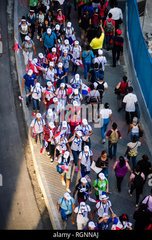 La Giornata Mondiale della Gioventù Panama 2019 Foto Stock