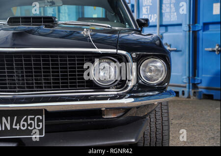 1969 Ford Mustang 428 - Classic American muscle car Foto Stock