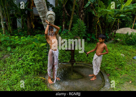 Majuli, Assam Foto Stock