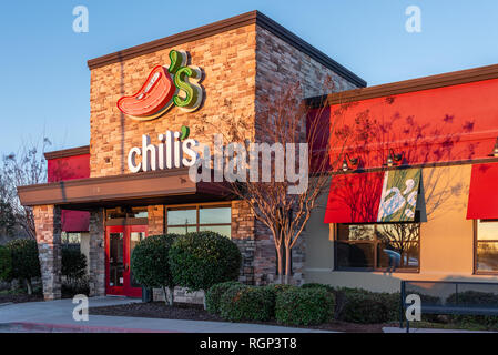 Ristorante Chili's in Loganville, Georgia. (USA) Foto Stock