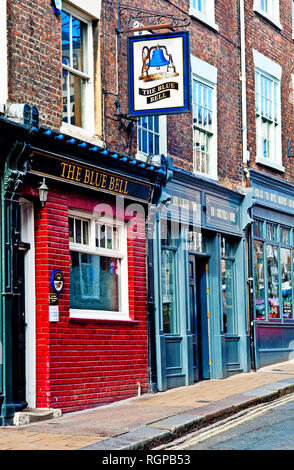 Il Blue Bell, Fossgate, York, Inghilterra Foto Stock