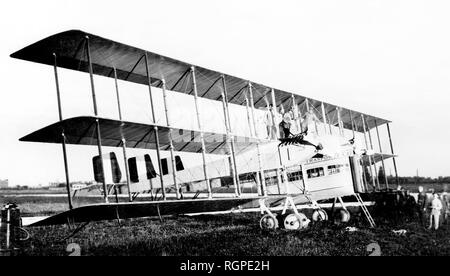 Caproni triplano, 1918-20 Foto Stock