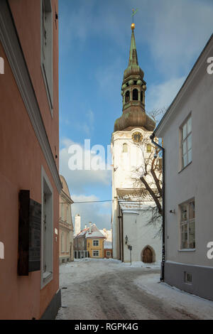 La cattedrale di St Mary a Tallinn in Estonia. Foto Stock