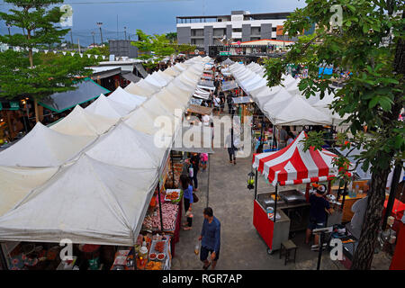 Mercato Chillva, Phuket, Tailandia Foto Stock