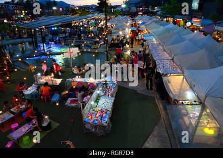 Chillva Markt, Phuket, Tailandia Foto Stock