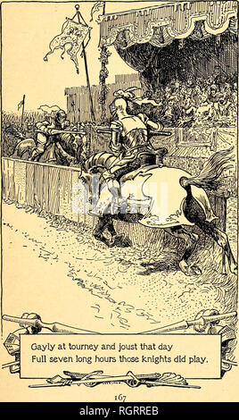 'Pagina, Esquire, e cavaliere : un libro di cavalleria" (1910) Foto Stock