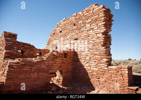 Wupatki National Monument abitazioni dove popoli nativi vissuto circa 1200 ANNUNCIO Foto Stock