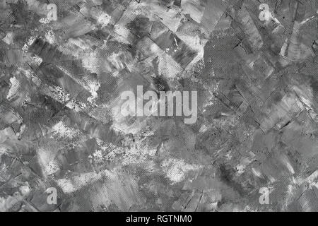 Grigio pietra seamless texture veneziano. Cospargere di calcestruzzo cazzuola intonaco sfondo fatti a mano. Foto Stock