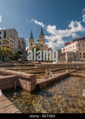 Santissima Trinità nella cattedrale di Zilina, Slovacchia. Foto Stock