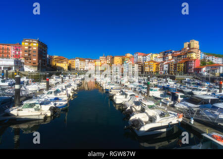 Bermeo porta in Paese Basco Foto Stock