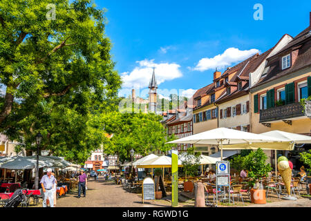 Weinheim, Market, Germany Foto Stock