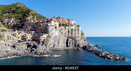 Le Cinque Terre Liguria, Italia Foto Stock