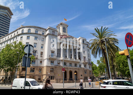 Autorità Portuale, settore Naval de Cataluna, Barcellona, ​​Catalonia, Spagna Foto Stock