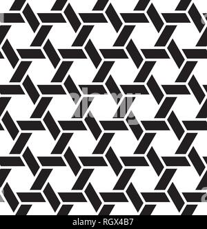 Seamless giapponese pattern geometrico Kumiko per Shoji schermo grande design per qualsiasi finalità. Modello giapponese vettore di fondo. Tradizionale Giapponese W Illustrazione Vettoriale