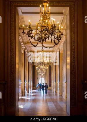 Francia, 7 maggio: vista dell'interno del famoso Palais Garnier maggio su 7, 2018 in Francia Foto Stock