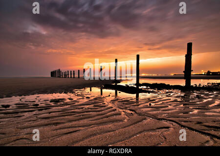 Sunrise Fahaheel città del Kuwait Foto Stock