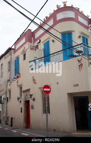 Neve Tzedek a Tel Aviv, Israele Foto Stock