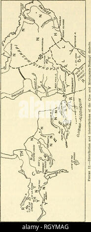 . Bollettino. Etnologia. 72 Bureau of American etnologia [Boll. 123. Si prega di notare che queste immagini vengono estratte dalla pagina sottoposta a scansione di immagini che possono essere state migliorate digitalmente per la leggibilità - Colorazione e aspetto di queste illustrazioni potrebbero non perfettamente assomigliano al lavoro originale. Smithsonian Institution. Ufficio di presidenza di Etnologia americana. Washington : G. P. O. Foto Stock