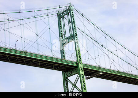 Le Mille Isole International Bridge è un ponte internazionale sistema (è una serie di cinque ponti) oltre il fiume San Lorenzo Foto Stock