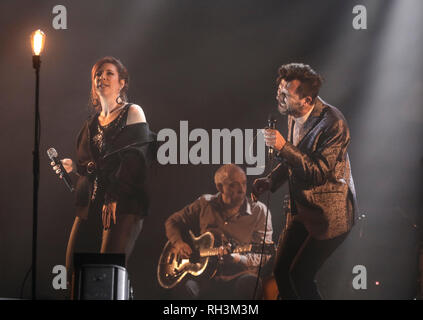 PARIS , Francia, HUGH COLTMAN IN CONCERTO PRESSO LE TRIANON THEATRE Foto Stock