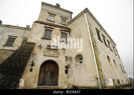 Rinascimento Italiano Olesko castello di Olesko, Ucraina. Il 6 ottobre 2008, dove Re di Polonia Jan III Sobieski nasce nel 1629 © Wojciech Strozyk / Al Foto Stock