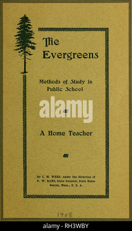 . Istruzioni in breve per il Massachusetts operai forestali. Le foreste e la silvicoltura; selvicoltura di diritto e legislazione. . Si prega di notare che queste immagini vengono estratte dalla pagina sottoposta a scansione di immagini che possono essere state migliorate digitalmente per la leggibilità - Colorazione e aspetto di queste illustrazioni potrebbero non perfettamente assomigliano al lavoro originale. Massachusetts. Membro Forester; rane, F. Wm. (Frank William), 1868-1933. Boston, Massachusetts : Il guardaboschi Foto Stock
