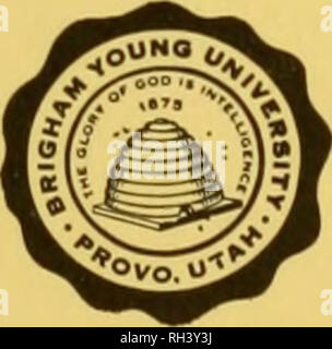 . La Brigham Young University science bollettino. Biologia -- periodici. IN I • /^ucr- vvj ho MUS. COMP. Libreria ZOOL Brigham Young University harvard SCIENCE BULLETIN FEB 111965 Harvard University. L'osteologia E MIOLOGIA DELLA TESTA E TORACE REGIONI DEL OBESUS GRUPPO DEL GENERE SAUROMALUS DUMERIL (IGUANIDAE) da David F. Avery e Wilmer W. Tanner. Serie biologiche - Vol. V, n. Il 3 dicembre 1964. Si prega di notare che queste immagini vengono estratte dalla pagina sottoposta a scansione di immagini che possono essere state migliorate digitalmente per la leggibilità - Colorazione e aspetto di queste illustrazioni potrebbero non perfettamente rese Foto Stock