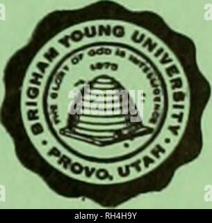 . La Brigham Young University science bollettino. Biologia -- periodici. -&Gt;, MUS. COMP. ZOOL- 5.C0F^--yt,rov;oT LIB,RARY ^ Aug 18 1970 Brigham Young UniversWy scienza bollettino HARVARD UISUVERSITYi raccolta osteologica e MYLOGICAL CONFRONTI DELLA TESTA E DEL TORACE DI REGIONI CNEM/DOPHORUS TIGRI SEPTENTRIONALIS BURGER E AMEIVA UNDULATA PARVA BARBOUR e nobile (Famiglia TEIIDAE) da Don Lowell Fisher '^ e Wilmer W. Tanner ^. Serie biologiche - VOLUME XI, numero 1 GIUGNO 1970. Si prega di notare che queste immagini vengono estratte dalla pagina sottoposta a scansione di immagini che possono essere state migliorate digitalmente per la leggibilità - co Foto Stock