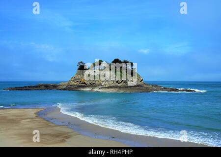 Fort du Guesclin in Saint-Coulomb Ille et Vilaine Bretagna Francia Foto Stock