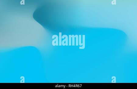 Abstract blu sfondo olografica in pastello neon color design. Uno sfondo sfocato. Illustrazione di vettore per il tuo stile moderno tendenze 80s 90s Illustrazione Vettoriale