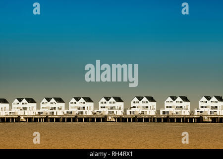 Mar Baltico Resort porta Olpenitz, Olpenitz, Schleswig-Holstein, Germania, Europa Foto Stock